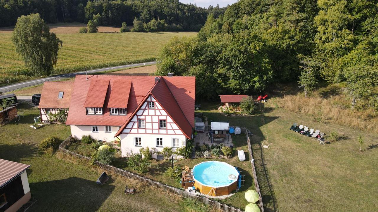 Ferienwohnungen Wastl Fraenkische Schweiz Hiltpoltstein Kültér fotó
